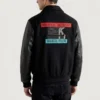 mj bad crew varsity jacket