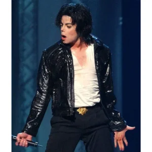 Michael Jackson Beat It Black Leather Jacket