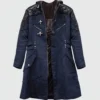 nero trench coat