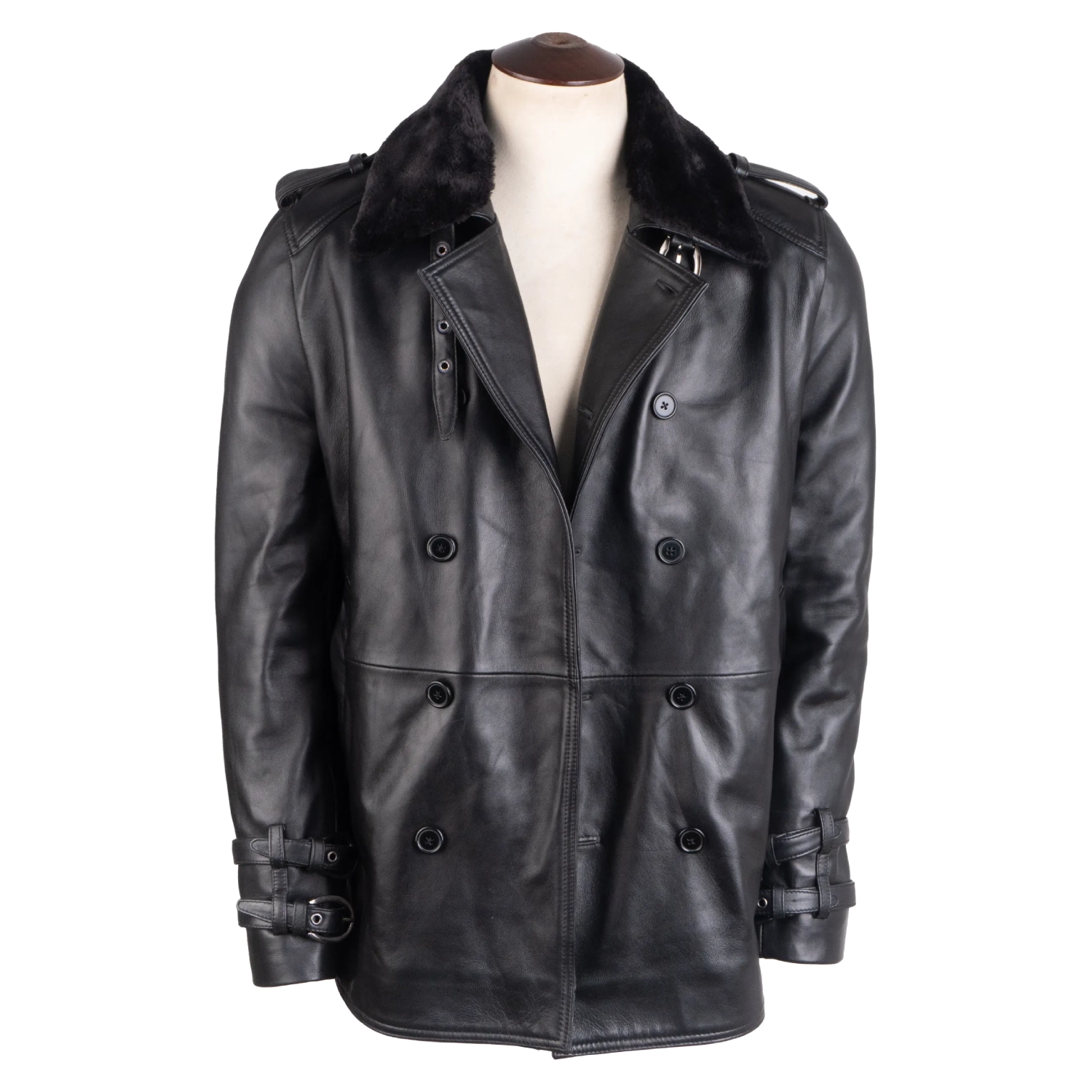 Leon Kennedy Resident Evil 9 Leather Jacket - Image 6