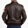 steve harrington brown leather jacket