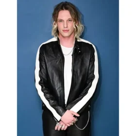 Jamie Campbell The Tonight Show Leather Jacket
