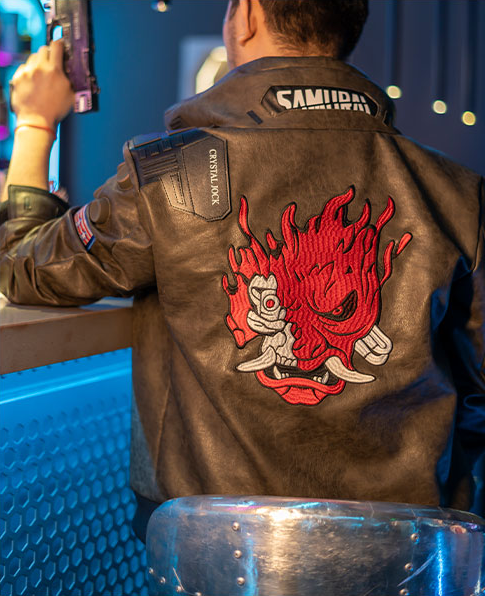Cyberpunk 2077 Samurai Bomber Jacket - Image 4