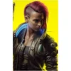 women cyberpunk 2077 Samurai v jacket