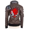 women cyberpunk samurai V jacket