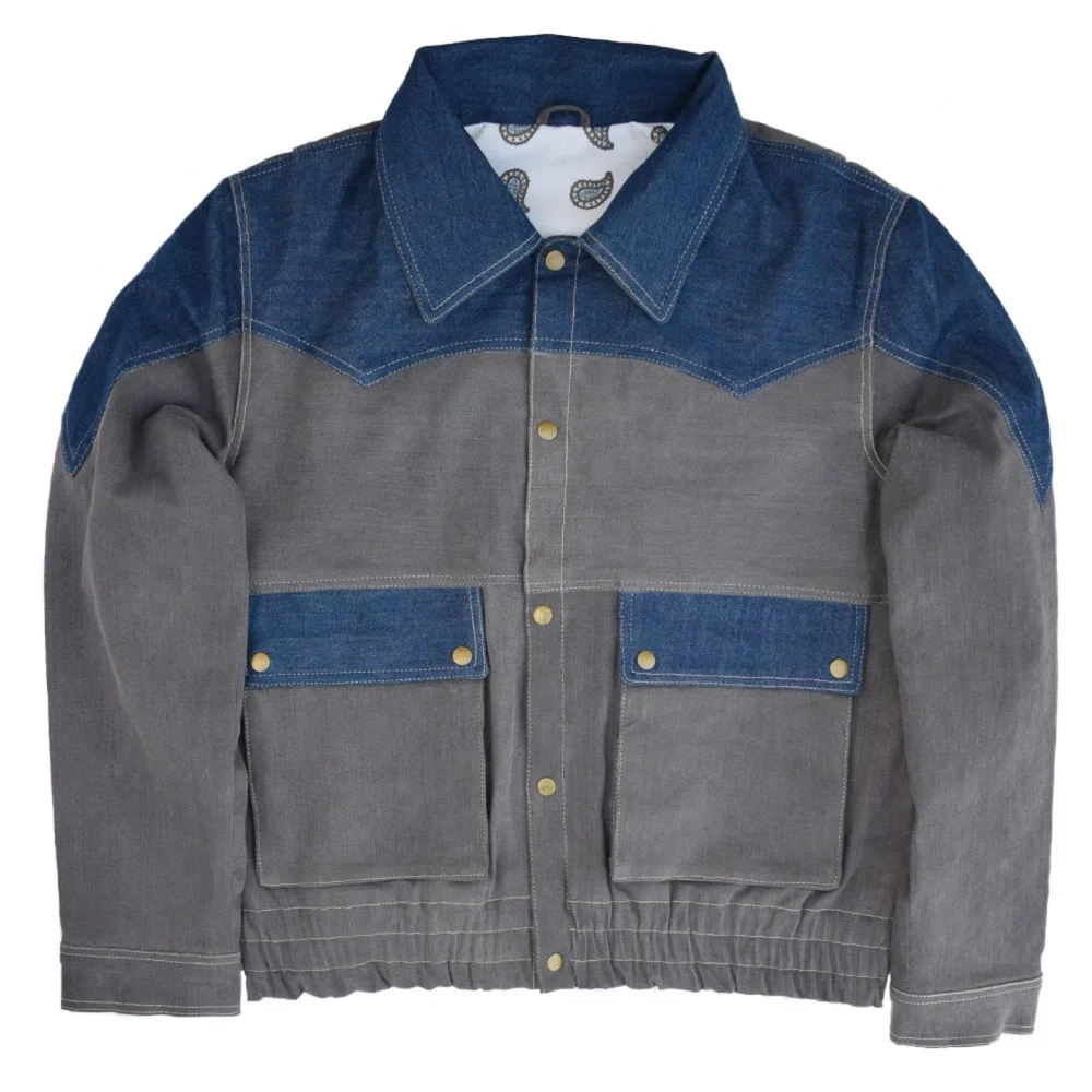 Michael J Fox Back To The Future Denim Jacket - Image 7