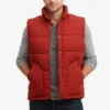 back to the future puffer red vest front
