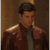 clark kent red superman jacket
