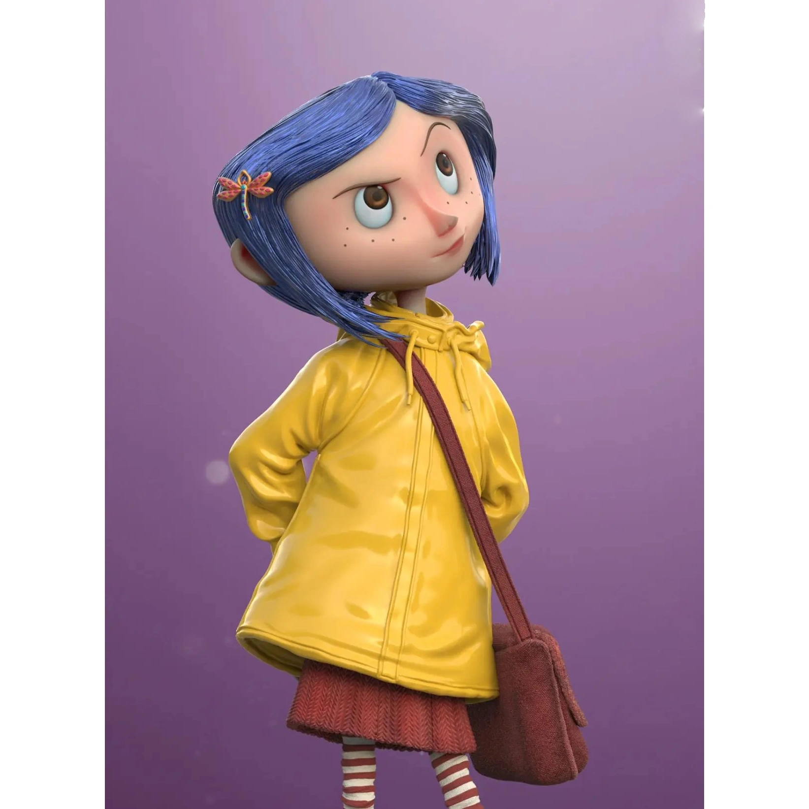 Coraline Jones Yellow Rain Coat - Image 4