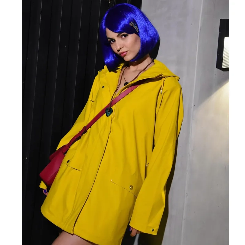 Coraline Jones Yellow Rain Coat - Image 6