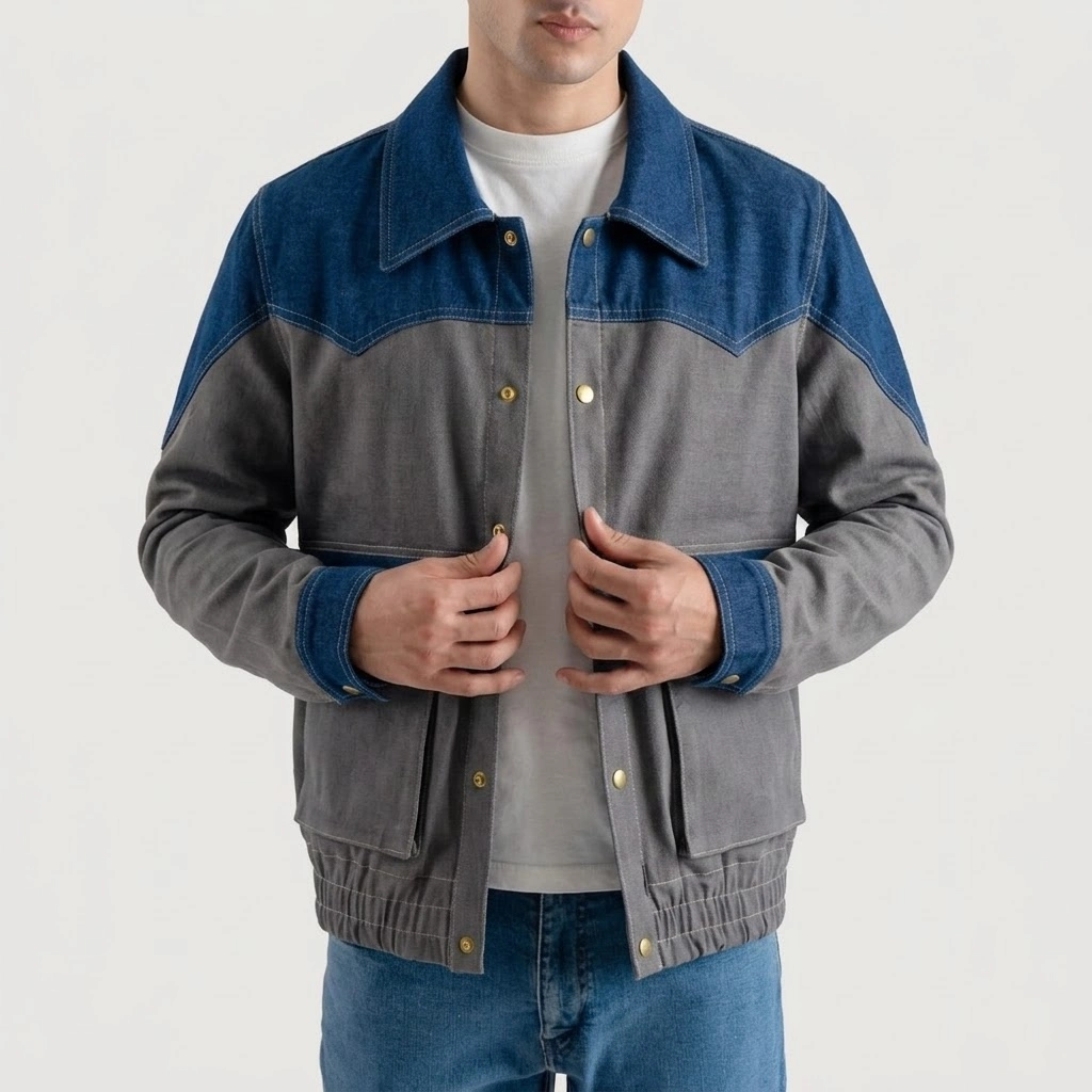 Michael J Fox Back To The Future Denim Jacket - Image 2