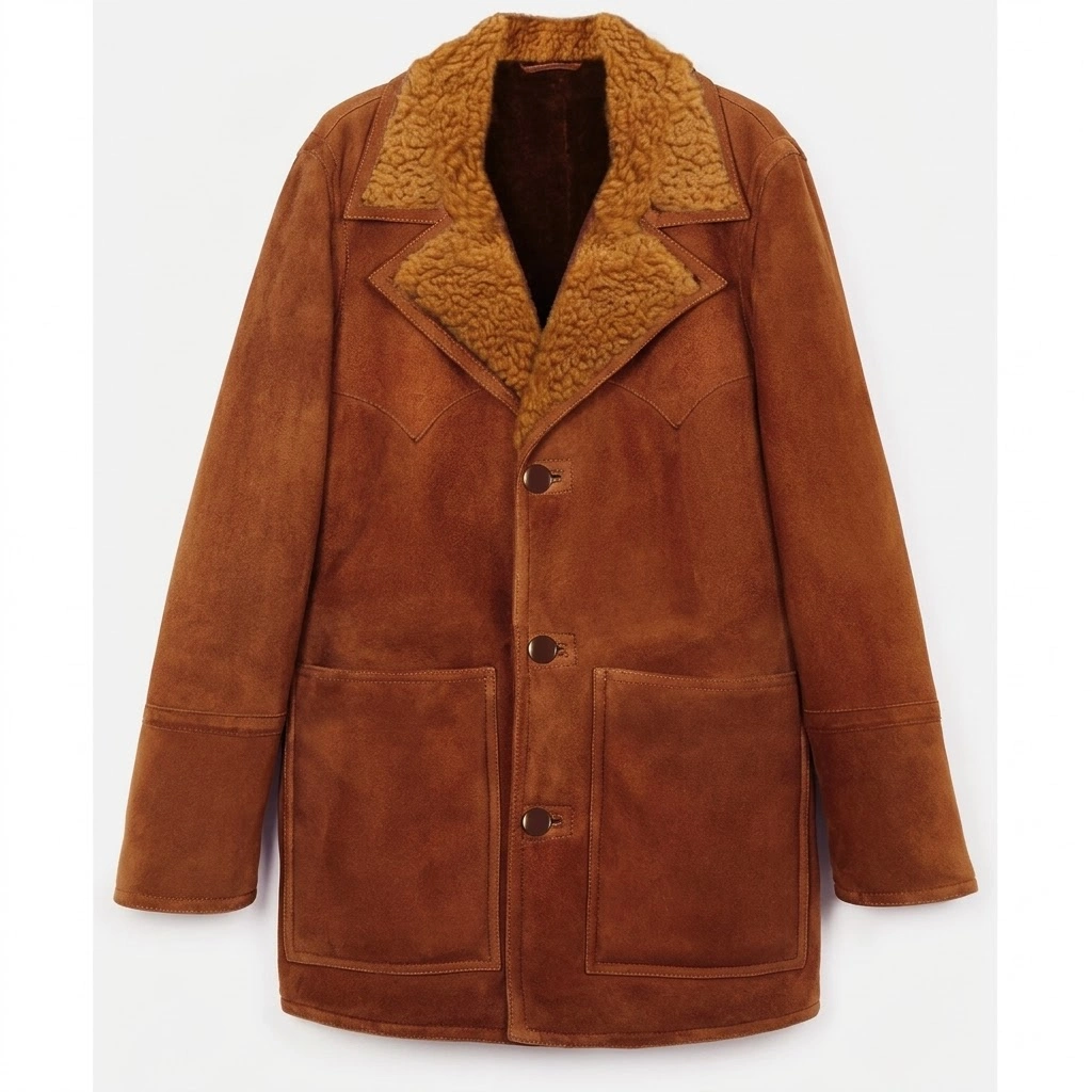 Michael Richards Seinfeld Suede Leather Jacket - Image 2