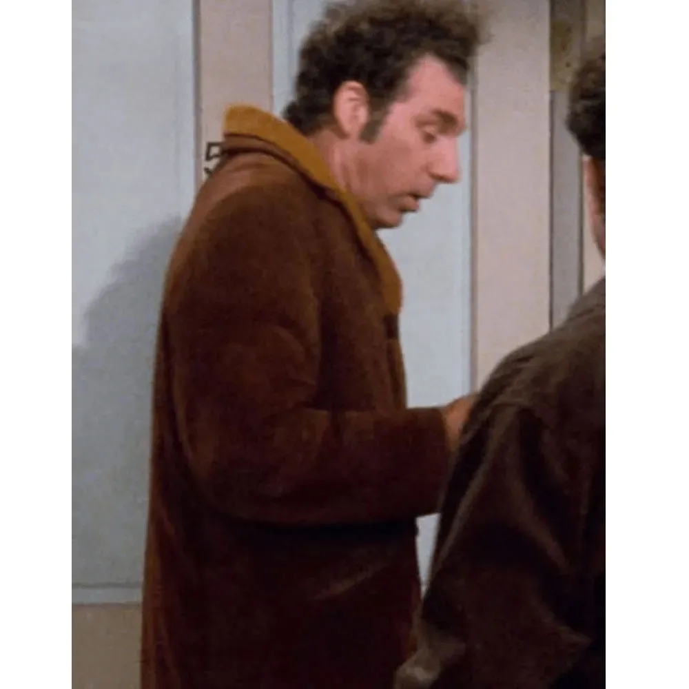 Michael Richards Seinfeld Suede Leather Jacket - Image 7