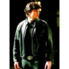 smallville cafe racer leather jacket