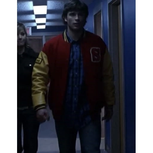 Tom Welling Smallville Letterman Jacket - Image 10