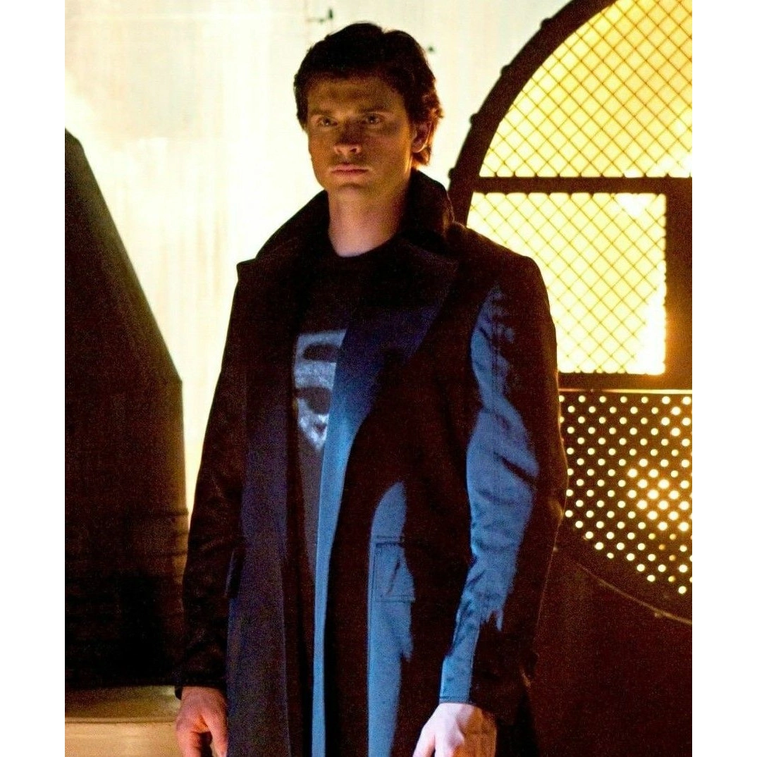 Tom Welling Smallville Season 9 Coat - Image 4