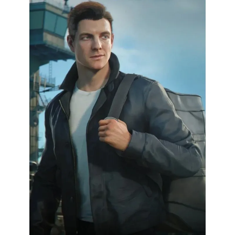 James Bond 007 First Light Leather Jacket - Image 4
