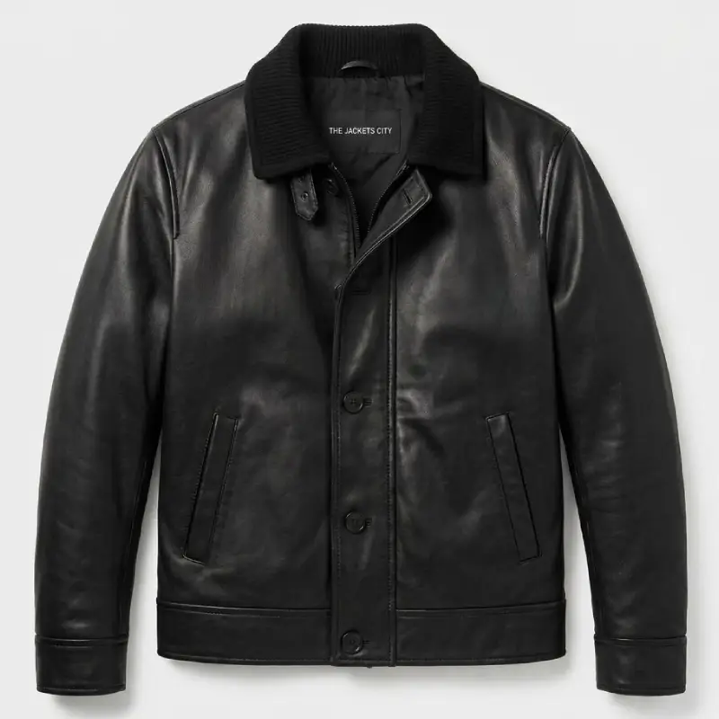 James Bond 007 First Light Leather Jacket - Image 2
