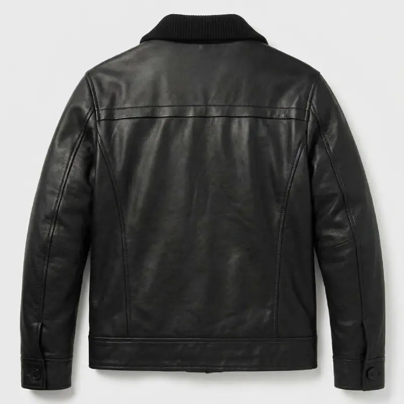 James Bond 007 First Light Leather Jacket - Image 3