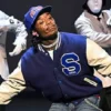 lil uzi vert sega blue and white jacket