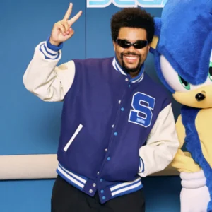 The Weeknd Sega Varsity Jacket
