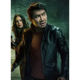 Simu Liu The Copenhagen Test Leather Jacket
