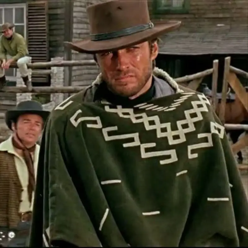 A Fistful of Dollars Clint Eastwood Poncho - Image 11