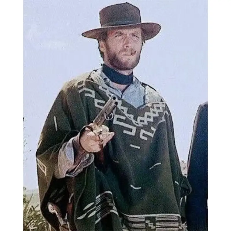 A Fistful of Dollars Clint Eastwood Poncho - Image 9