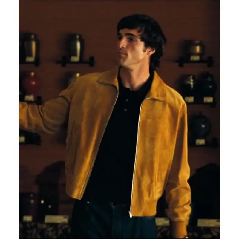 Jacob Elordi Euphoria S03 Suede Leather Jacket - Image 7