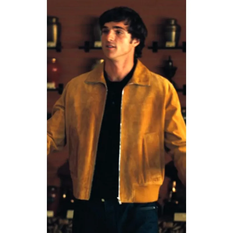 Jacob Elordi Euphoria S03 Suede Leather Jacket