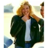 kelly mcgillis top gun leather jacket
