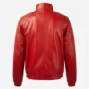 marty mauser red leather jacket