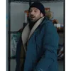merv charlie cox blue cotton parka jacket