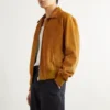 nate jacobs suede jacket