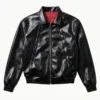 spiderman leather jacket