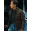 the shadows edge jackie chan brown jacket