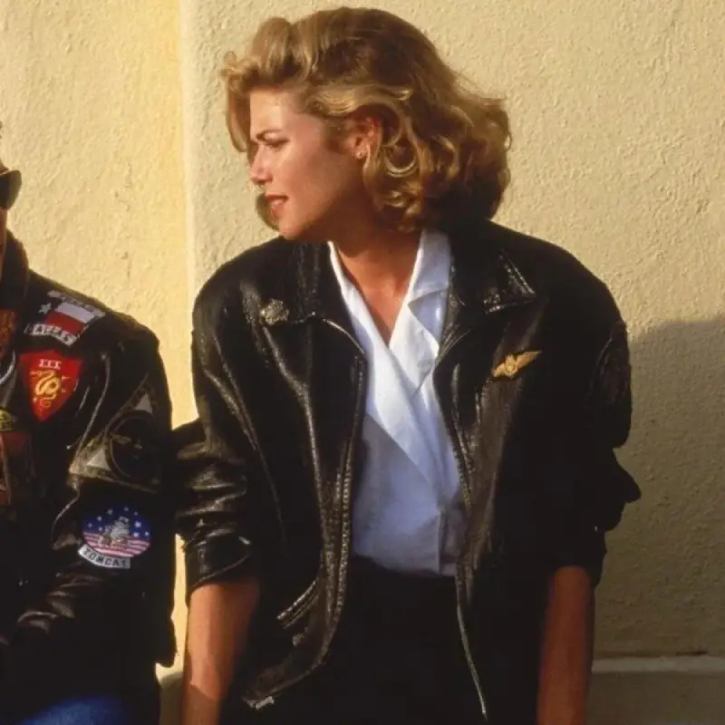 Charlie Top Gun Leather Jacket - Image 7