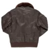 top gun maverick jon hamm leather jacket