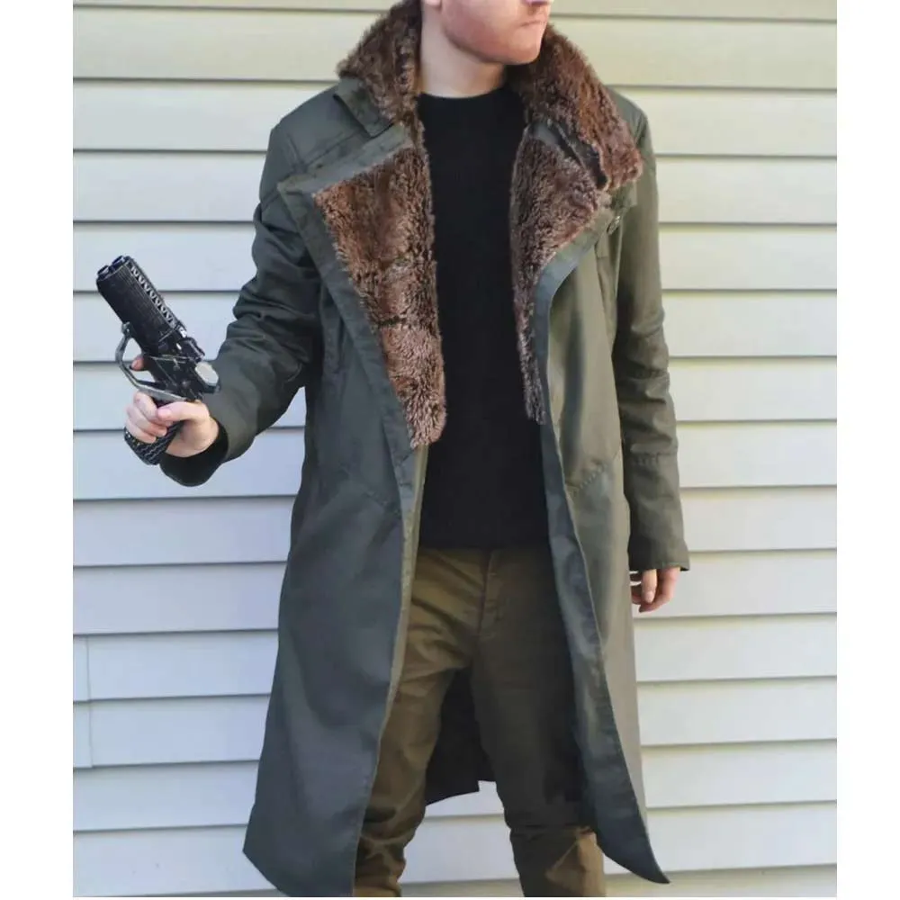 Ryan Gosling Blade Runner 2049 Trench Coat - Image 9