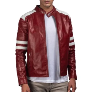 Tyler Durden Fight Club Cafe Racer Jacket