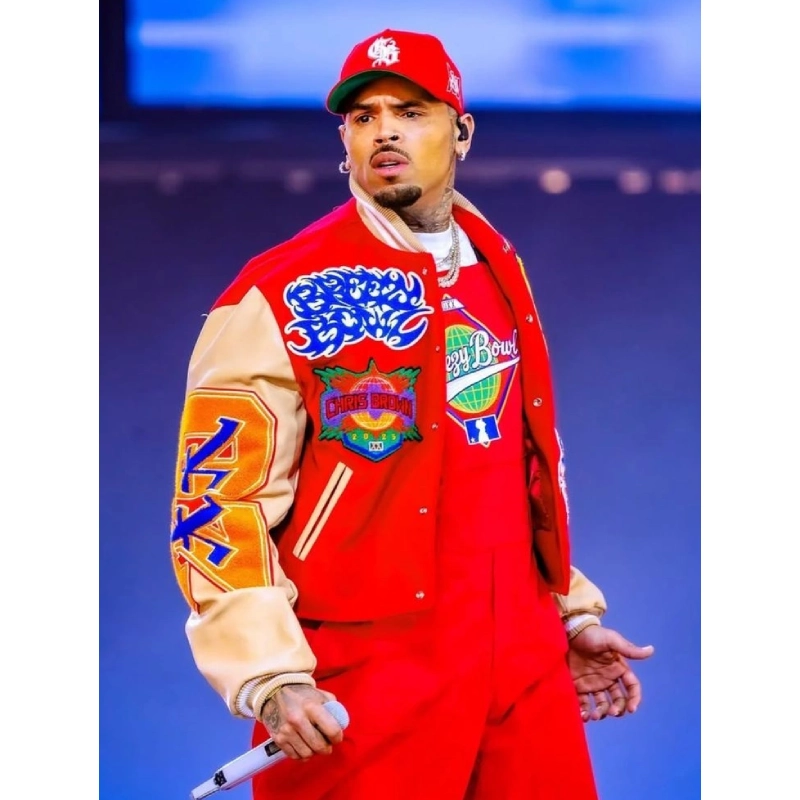 Chris Brown Breezy Bowl Varsity Jacket - Image 10