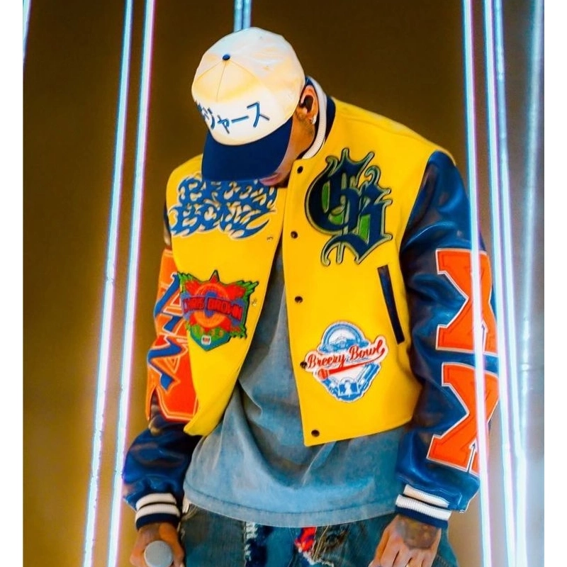 Chris Brown Breezy Bowl Varsity Jacket - Image 9