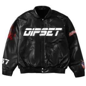 OVO Diplomats Dipset Leather Jacket