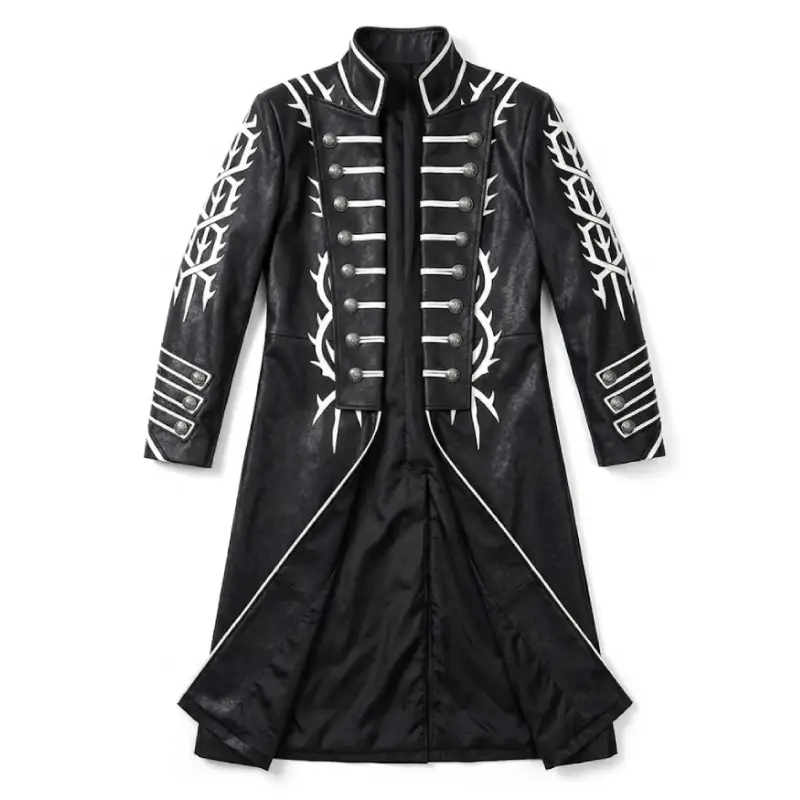 Devil May Cry 5 Vergil Leather Coat - Image 2