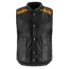 fight club black leather vest