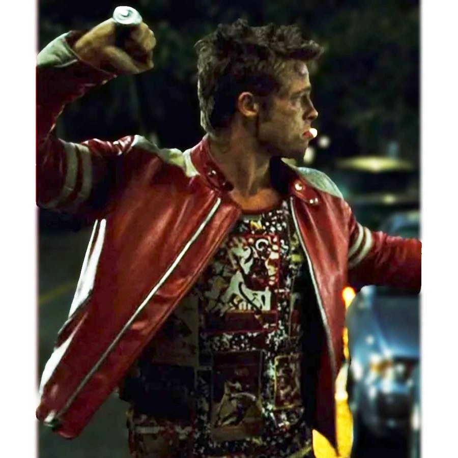 Tyler Durden Fight Club Cafe Racer Jacket - Image 2