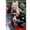 houston astros kate upton blue satin jacket