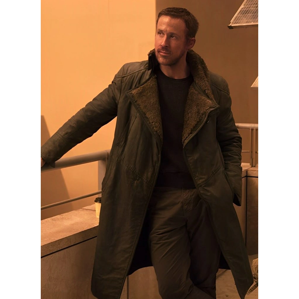 Ryan Gosling Blade Runner 2049 Trench Coat - Image 6