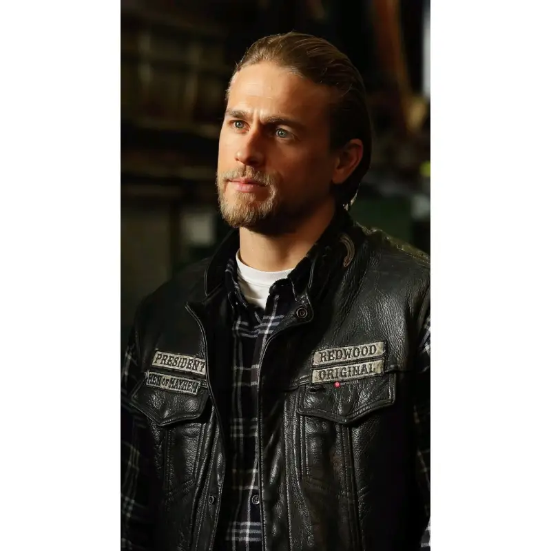 Charlie Hunnam Sons of Anarchy Leather Vest - Image 7