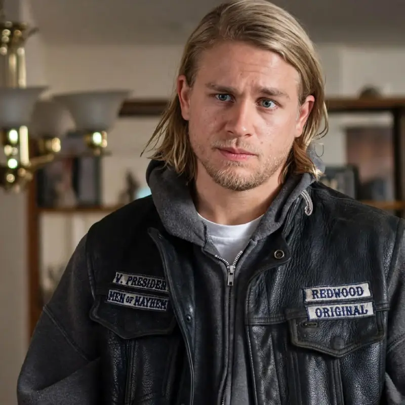 Charlie Hunnam Sons of Anarchy Leather Vest - Image 13